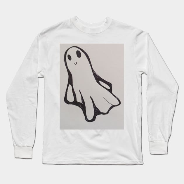 Ghost friends Long Sleeve T-Shirt by BeFunDesigns